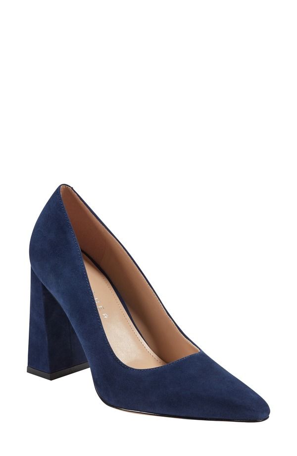 マーク・フィッシャー レディース シューズ パンプス Marc Fisher LTD Minny Pointed Toe Pump Medium Blue ブルー