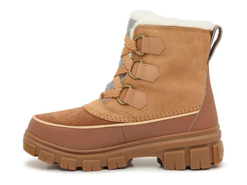 ソレル レディース シューズ ブーツ・レインブーツ SORELOut N About IV Chill Sherpa Waterproof Snow Boot Womens Honey