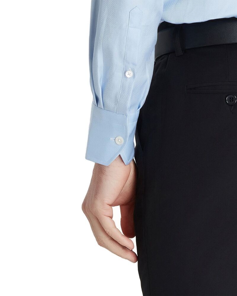 トーマスピンク メンズ トップス シャツ Thomas Pink Diagonal Textured Solidresshirt Blue ブルー