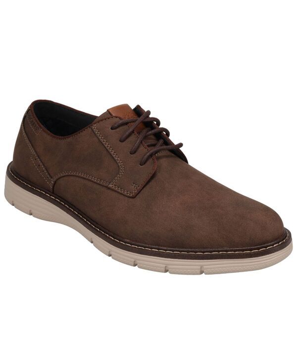 ドッカーズ メンズ シューズ オックスフォード レース Dockers Mens Emil CasualaceUp Oxfords Dark Brown Taupe ブラウン