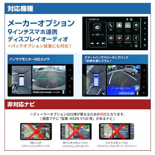ブルパーツ テレビキャンセラー ロッキー/ライズ (令和1年11月?) 9インチディスプレーオーディオ専用(ハイブリッド/ガソリン共通) 走行中にテレビが見れてナビ操作も可能になる テレビキット (A200A / A210A / A201A da9c1afc