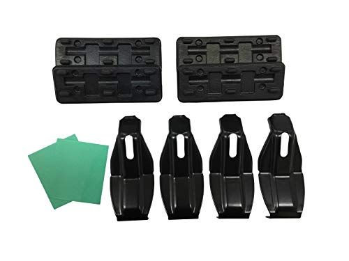 テルッツォ(Terzo) (by PIAA) ルーフキャリア ベースキャリア ホルダー 4個入 ブラック 【スズキ クロスビー MN71S】 EH431ts 39510018