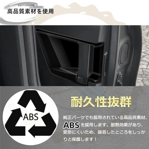 適用 新型デリカミニ カスタム パーツアクセサリー ミドルドアインテリアドアハンドルパネルカバー 2列目ドアハンドルガーニッシュ 30系 B34A B37A B38A G T 専用内装パーツ ピアノブラックts b4fad266