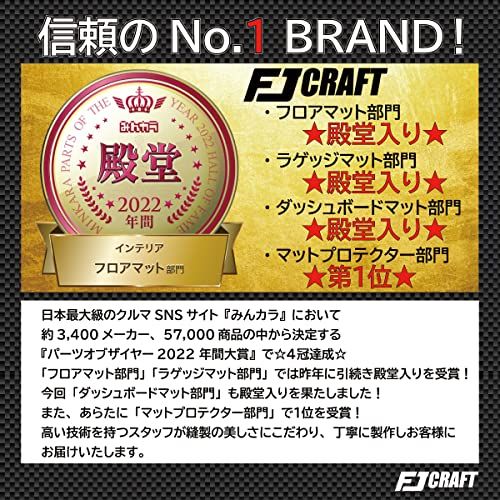 FJCRAFT 【Z57】 スバル 互換品 レガシィアウトバック アウトバック BT5 ラゲッジエンドガード 擦れ防止 キズ防止 日本製 カーフィール加工 (エクセレント・ブラック)ts 1fa4e98e