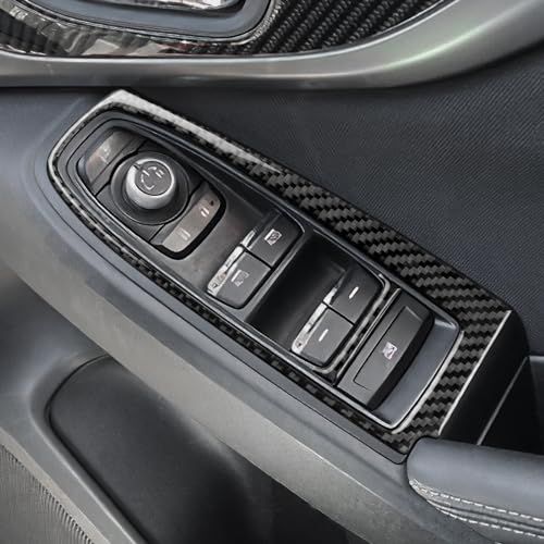 AIRSPEED スバル XV GT系/スバル インプレッサ GT/GK系 専用 Subaru Impreza XV アクセサリー カーボンファイバー 内装 カスタム パーツ ドアスイッチパネルカバー インテリアパネル ドアスイッチカバー キ 5a8ceedf