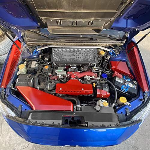 HIGH FLYING スバル WRX S4 STI VAG/VAB型レヴォーグ VMG /VM4 系 2014-2021 に適合フェンダーエアアウトレットダクト フロントフェンダー エンジンフード アルミニウム 合金 保護 カバー エンジン b7ea1f16