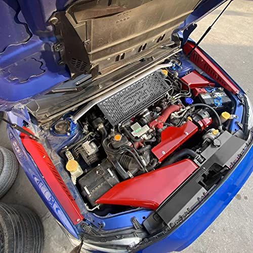 HIGH FLYING スバル WRX S4 STI VAG/VAB型レヴォーグ VMG /VM4 系 2014-2021 に適合フェンダーエアアウトレットダクト フロントフェンダー エンジンフード アルミニウム 合金 保護 カバー エンジン b7ea1f16