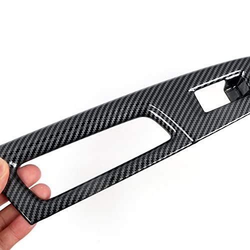 【HIGH FLYING 】スバル WRX S4 VAG WRX STI VAB レヴォーグ VMG /VM4 前期(A/B/C型)/インプレッサ GP GJ系に適用カーボン調ドアスイッチパネル ウインドウ リフト ボタン フレーム 窓装飾保 63749f4e