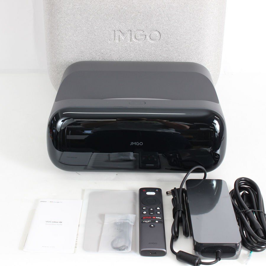 【美品】JMGO O2S Ultra 4K JA1-8T2 超短焦点プロジェクター Google TV搭載 ジェイエムゴー 本体