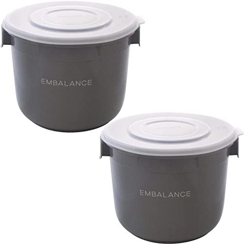 ウィルマックス エンバランス 鮮度保持容器 丸型6L 2個セットt b8cce4e0