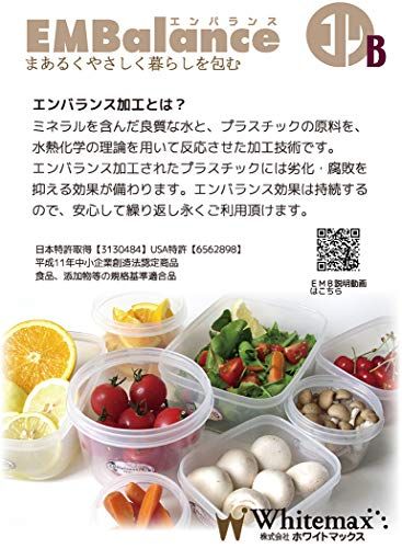 ウィルマックス エンバランス 鮮度保持容器 丸型6L 2個セットt b8cce4e0