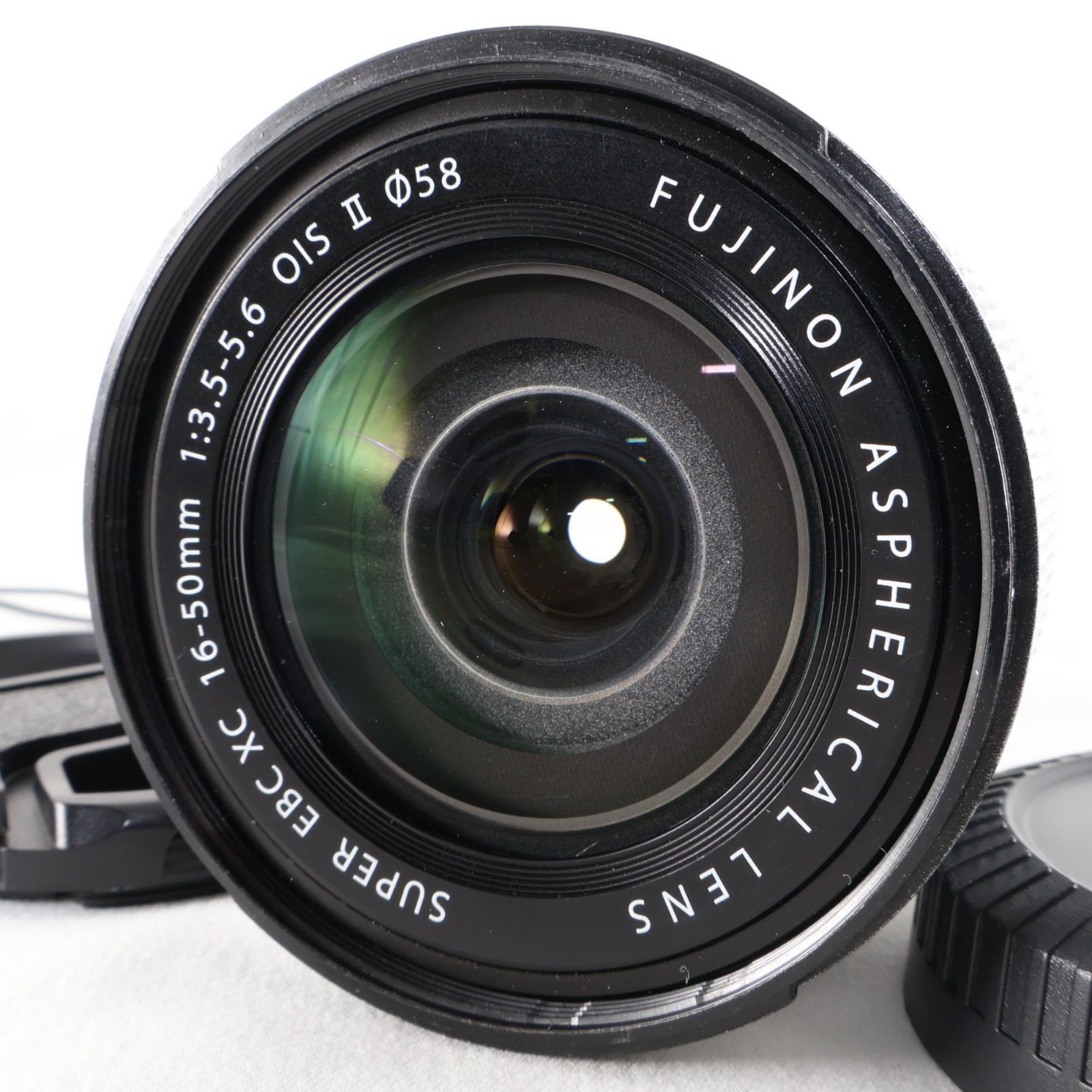【美品】Fujifilm XC 16-50mm F3.5-5.6 OIS ズームカメラレンズ シルバー