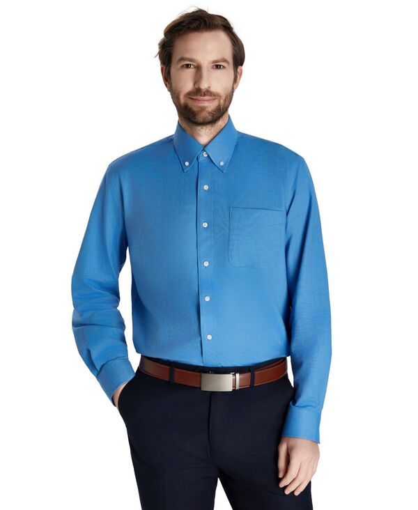 クラブルーム メンズ トップス シャツ オックスフォード ダウン Club Roomens ButtonDown Oxford Solidresshirt Macys Exclusive Blue L