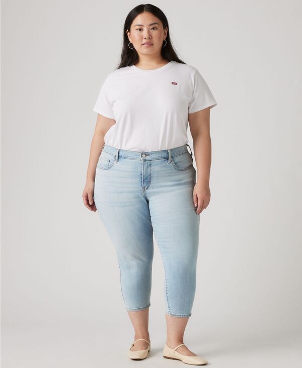 リーバイス レディース ボトムス デニムパンツ キャップ ジーンズ Levis 311 Shaping Skinny Mid Rise Capri Jeans Up And Away