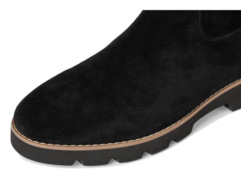 バイオニック レディース シューズ ブーツ・レインブーツ VIONICarissa Zip Short Boots Black Suede Leather ブラック