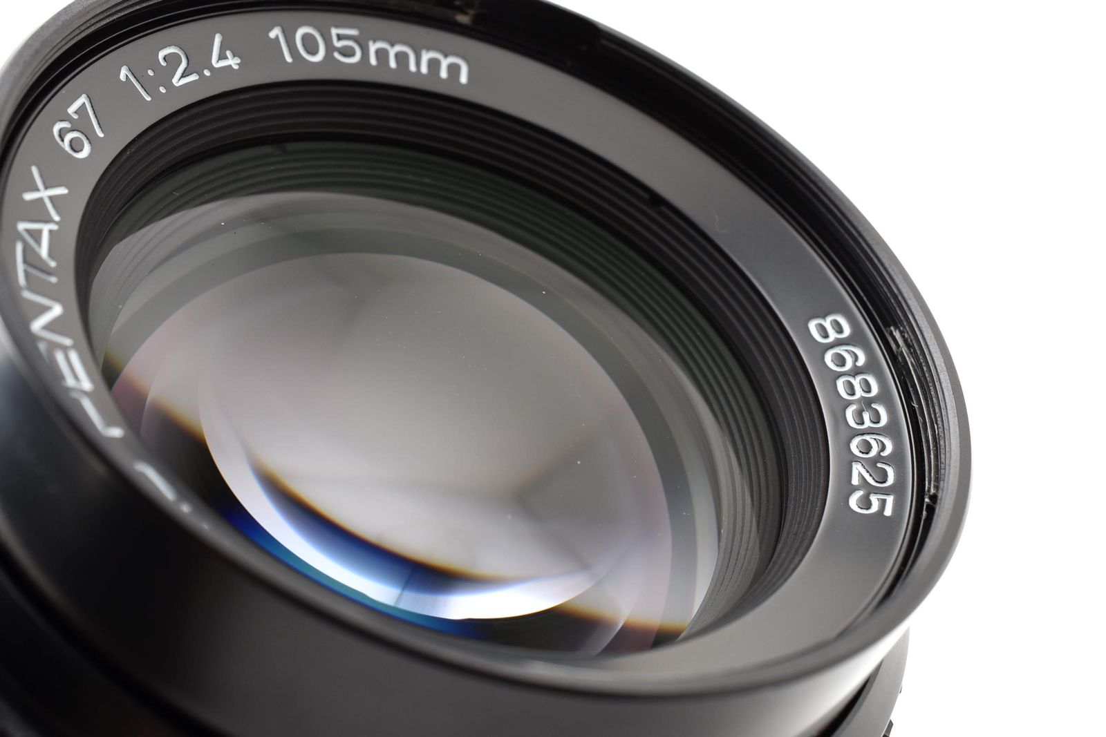■ほぼ新品■ PENTAX ペンタックス SMC PENTAX 67 105mm F2.4 中判レンズ #F174