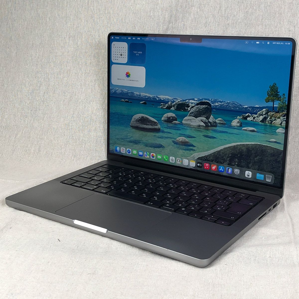 【本体のみ】Apple MacBook Pro (14インチ 2021) 【M1 Pro(CPUコア10/GPUコア16)・メモリ16GB・SSD1TB】A2442 EMC3650/mb-261257(498993)