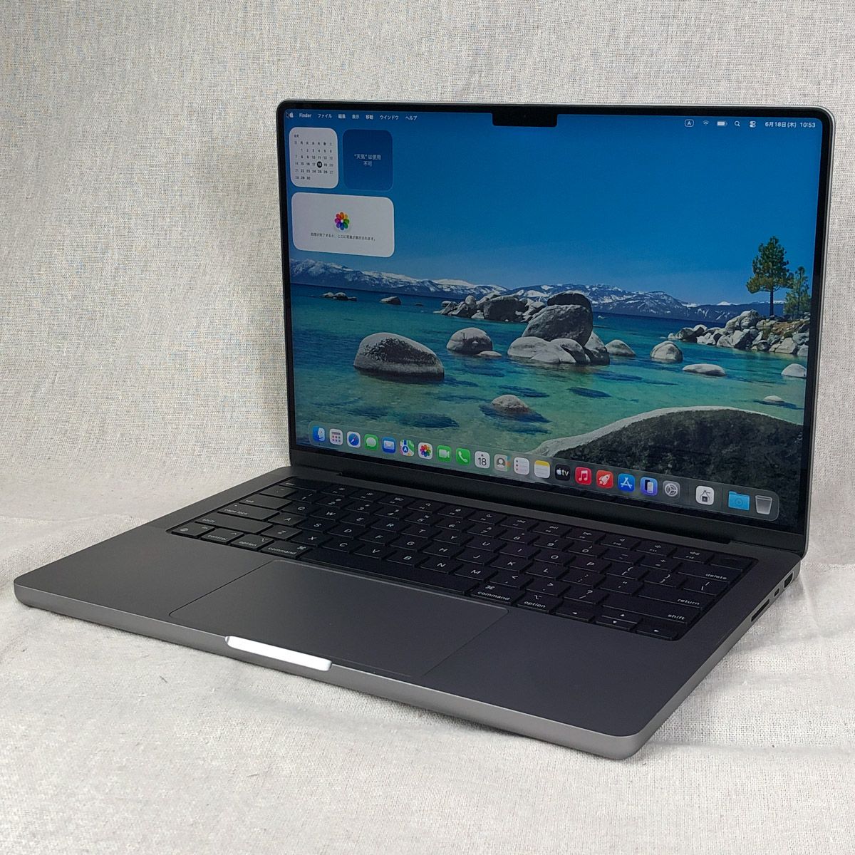 【本体のみ】Apple MacBook Pro (14インチ 2021) 【M1 Pro（CPUコア10/GPUコア16）・メモリ16GB・SSD1TB】A2442 EMC3650/mb-261258（498999）