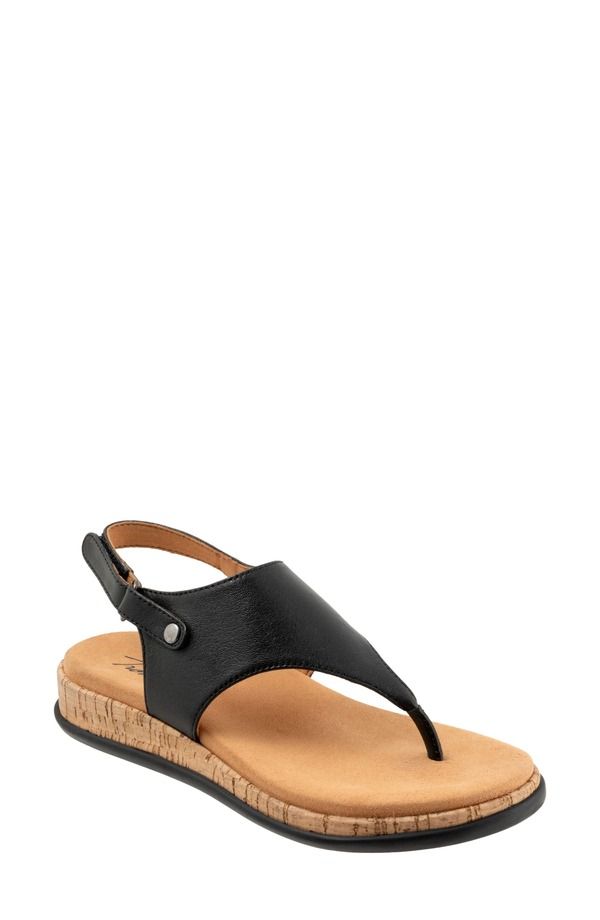 トロッターズ レディース シューズ サンダル Trotters Garret Sandal Black ブラック