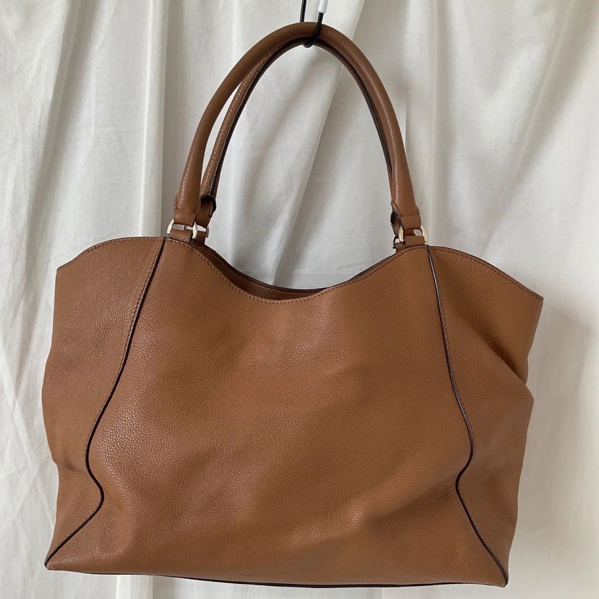 TORY BURCH トリーバーチ レザー トートバッグ ブラウン系 - メルカリ