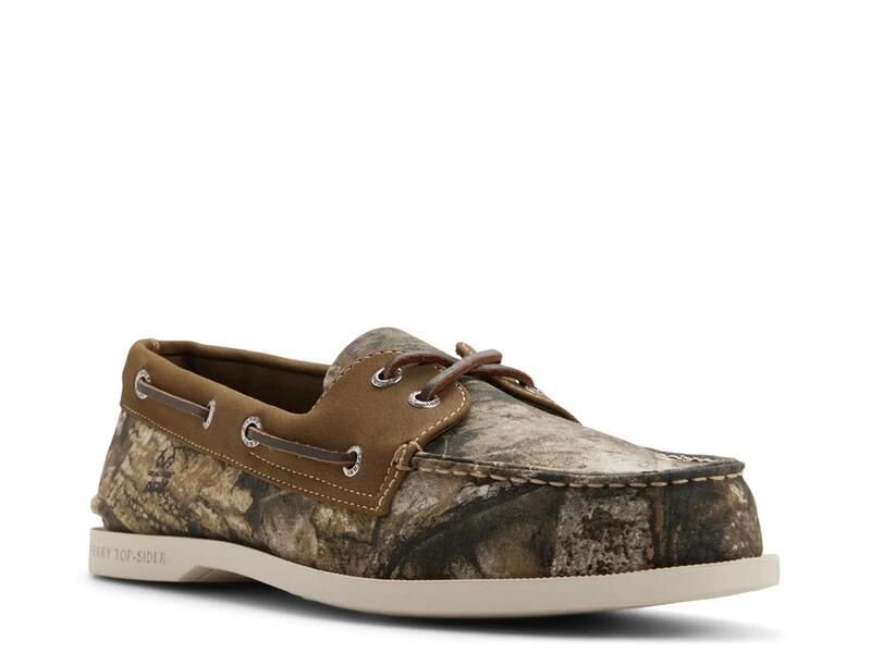 スペリー メンズ シューズ SperryAuthentic Original 2Eye Lite Boat Shoe Green Camo Print グリーン