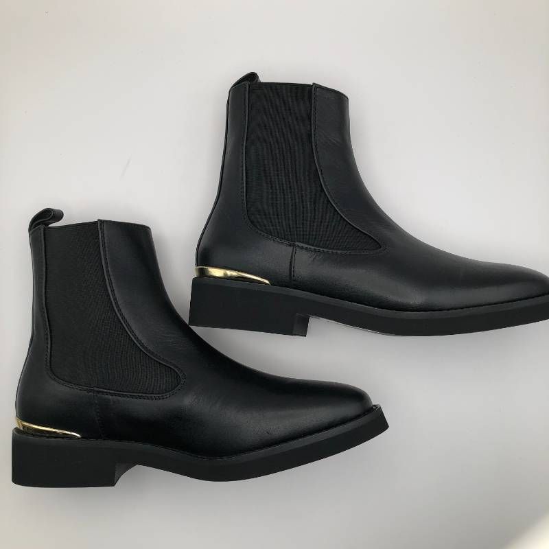タ CAMINANDO カミナンド ブーツ 黒 ブラック レザー 6 タ CAMINANDO カミナンド ブーツ 黒 ブラック レザー 6