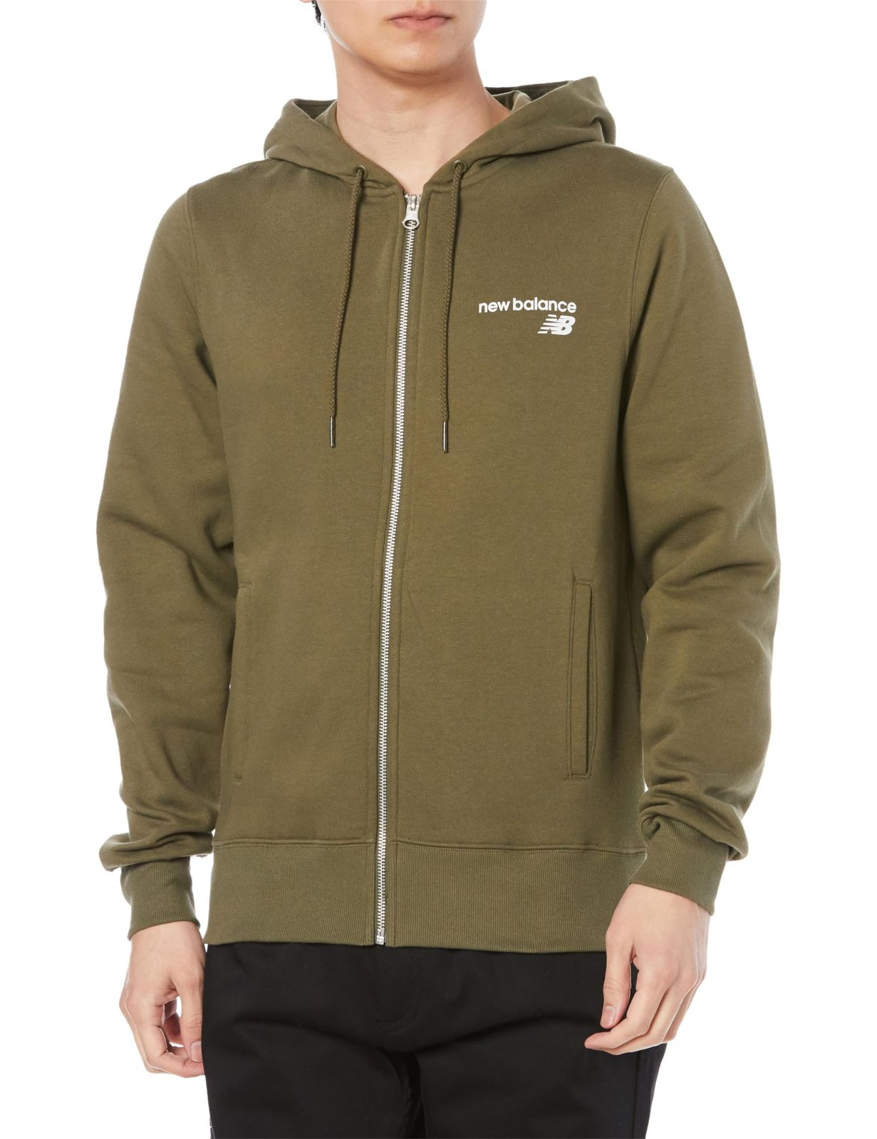 [New Balance(ニューバランス)]ジャケット Core フリースフルジップジャケット アスレチックグレー(AG) 日本 L (日本サイズL相当) [アスレチックグレー(AG)] [Free Size] [単品]