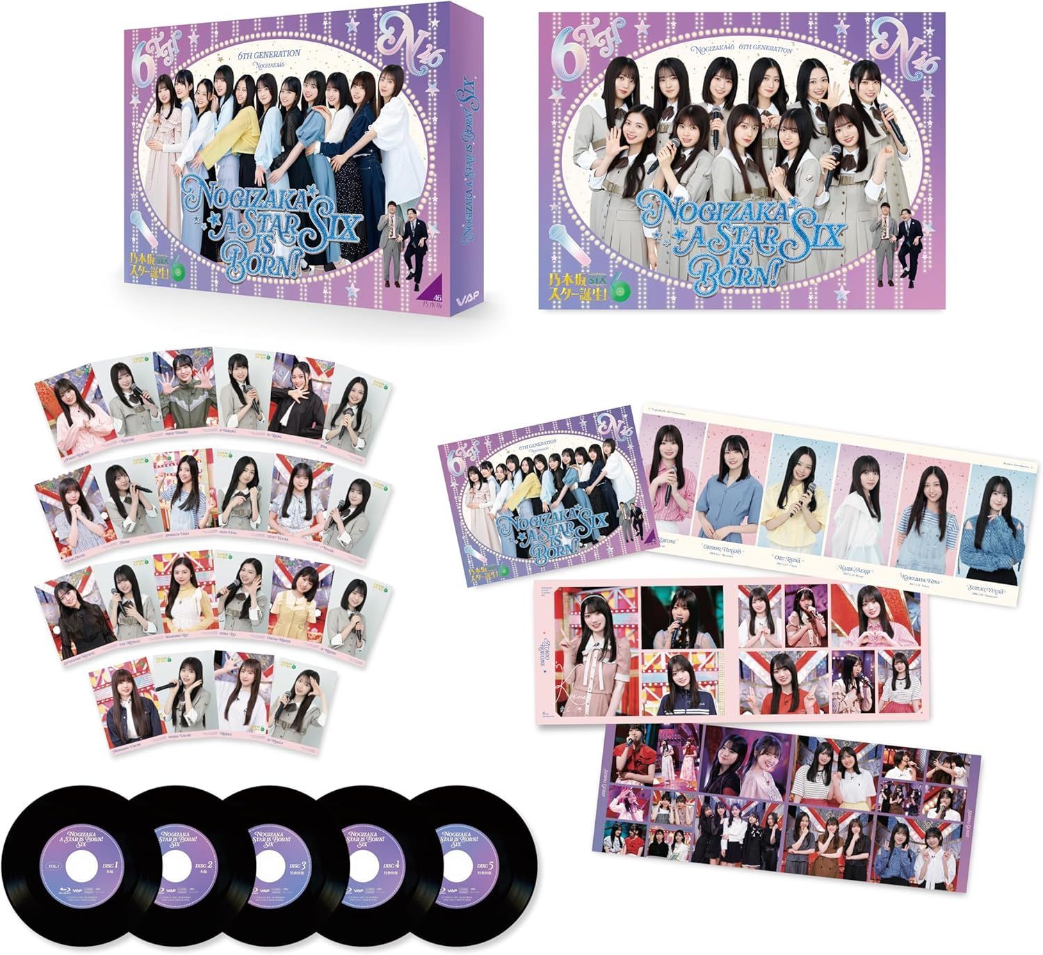 新品未開封★ 乃木坂スター誕生!SIX 第1巻 Blu-ray BOX 乃木坂46 6期生