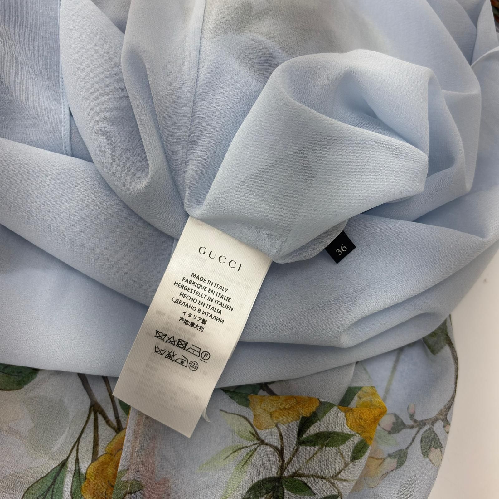 GUCCI グッチ 衣類 ワンピース 衣料品 424792 シルク/レーヨン マルチカラー【中古】