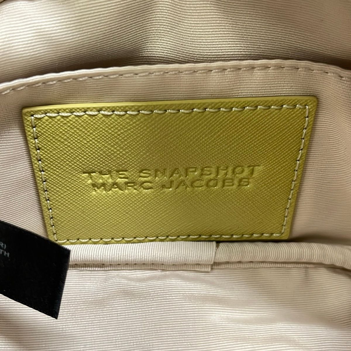 MARC JACOBS(マークジェイコブス) ハンドバッグ ザ スナップショット H159M01RE21 ライトイエロー スタッズ