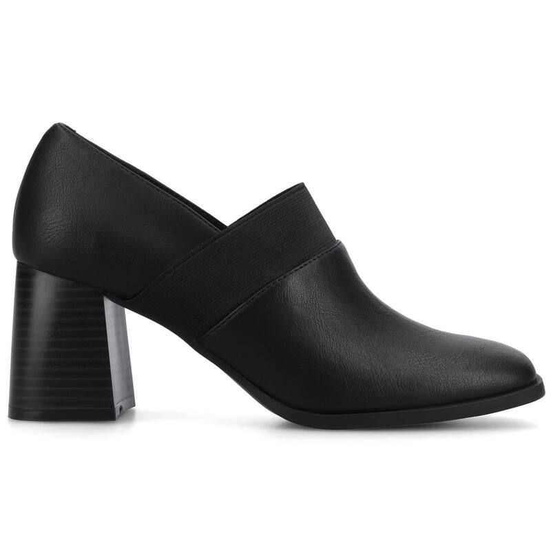 ジャーニー レディース シューズ ブーツ・レインブーツ アンクル ヒール Journee Maeve Womenstretch Square Toe Stacked Heel Ankle Boots ジャーニー レディース シューズ ブーツ・レインブーツ アンクル ヒール Journee Maeve Womenstretch Square Toe Stacked Heel Ankle Boots
