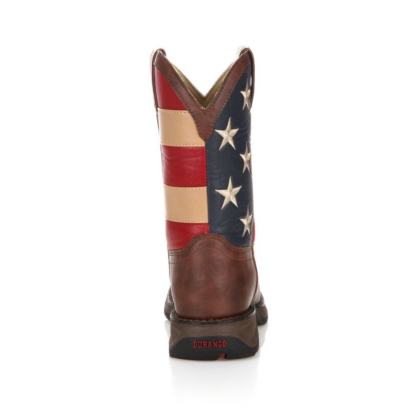 ドゥランゴ レディース シューズ ブーツ・レインブーツ Durango Kids American Flag 8in Western Boots Brown ブラウン ドゥランゴ レディース シューズ ブーツ・レインブーツ Durango Kids American Flag 8in Western Boots Brown ブラウン