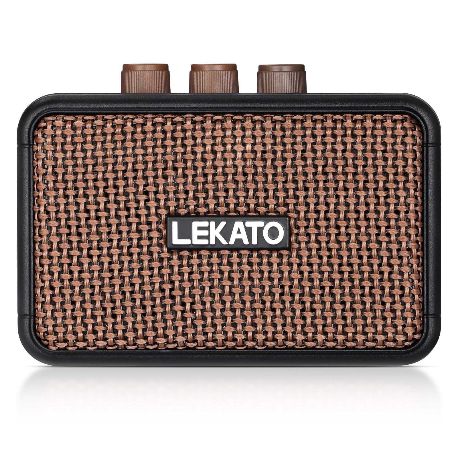 LEKATO ギターアンプ 5W エレキギターアンプ Bluetoothクリーン/オーバード イブ チャンネル 2つサウンドチャンネル ヘッドホン端子搭載 自宅 練習用 日本語取扱説明書付きJu LEKATO ギターアンプ 5W エレキギターアンプ Bluetoothクリーン/オーバード イブ チャンネル 2つサウンドチャンネル ヘッドホン端子搭載 自宅 練習用 日本語取扱説明書付きJu