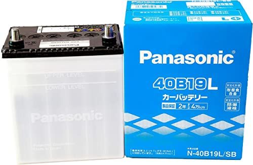 Panasonic パナソニック バッテリー SBシリーズ 40B19LJu