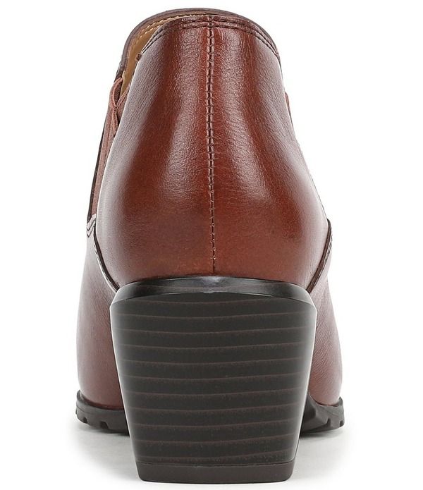 バイオニック レディース シューズ ブーツ・レインブーツ レザー ヒール Vionic Bethany Leather Stacked Heel Booties Baked Clay バイオニック レディース シューズ ブーツ・レインブーツ レザー ヒール Vionic Bethany Leather Stacked Heel Booties Baked Clay