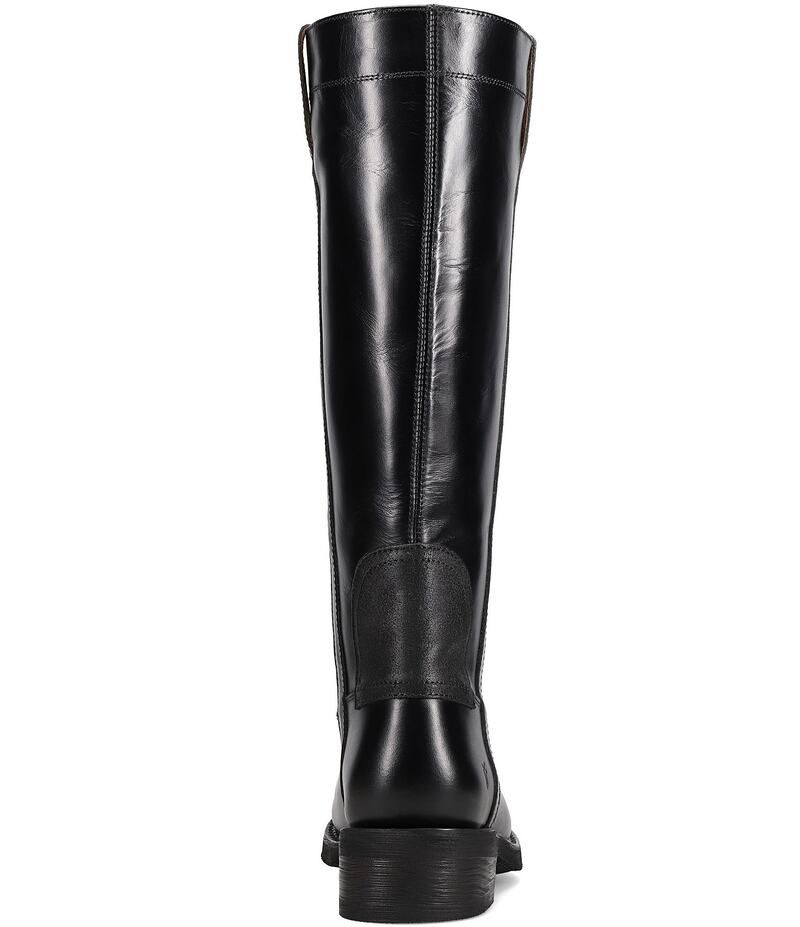 フライ レディース シューズ ブーツ・レインブーツ レザー Frye Viv Leatheriding Boots Black ブラック