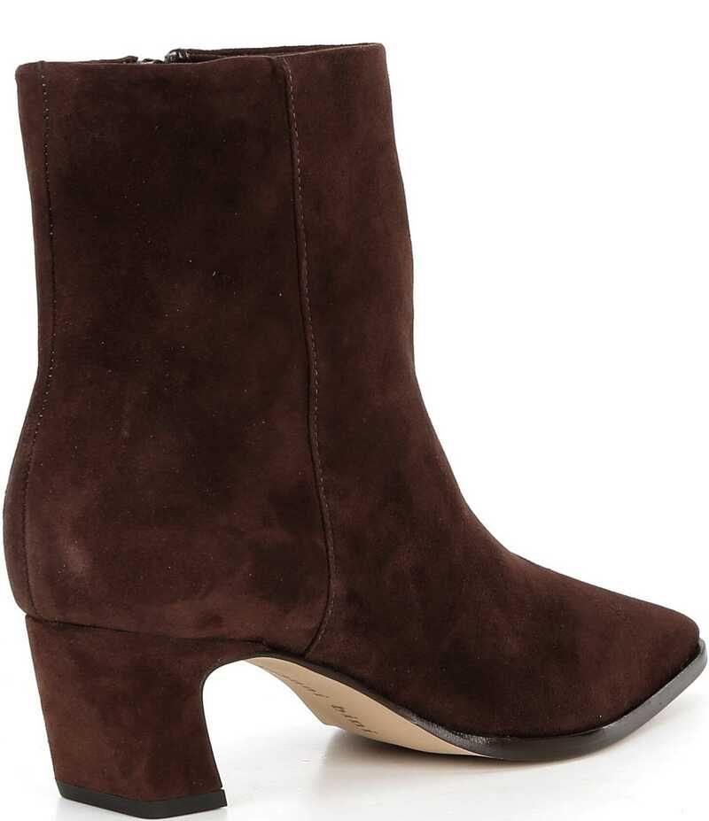 ジャンビニ レディース シューズ ブーツ・レインブーツ スエード ブーツ ヒール Gianni Bini Waltar Suede Snip Toe Kitten Block Heel Booties