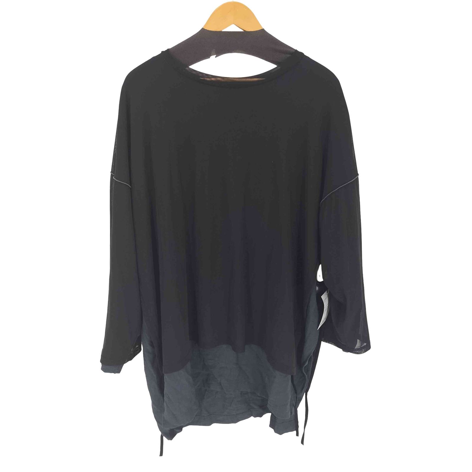 ノーアイディーブラック NO ID.BLACK 25AW レイヤード C-N BIG-PO カットソー メンズ ONE SIZE