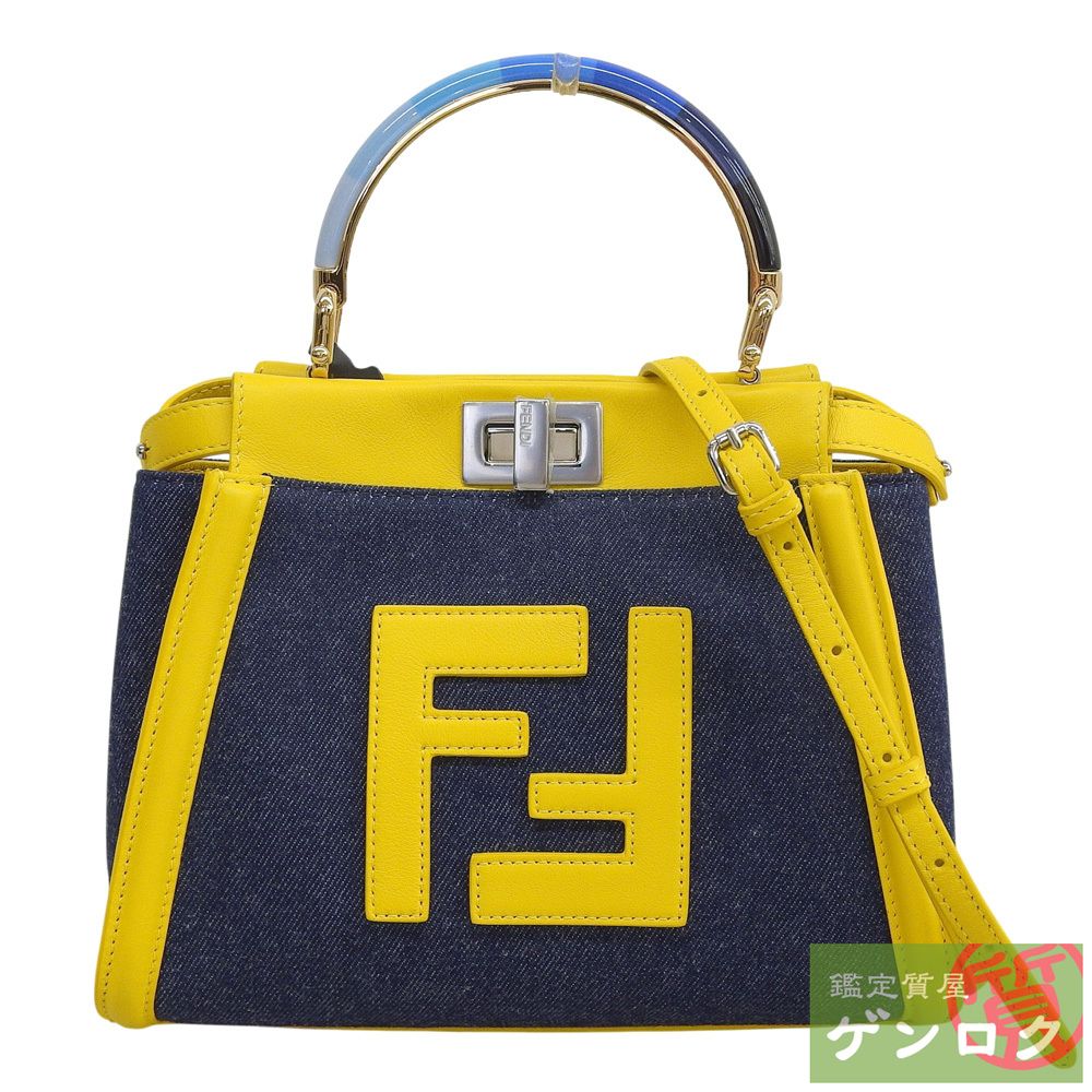 フェンディ ピーカブーミニ アイコニック ショルダーバッグ