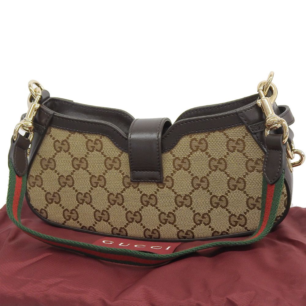 グッチ シェリーライン ムーンサイド ハンドバッグ ショルダーバッグ グッチ シェリーライン ムーンサイド ハンドバッグ ショルダーバッグ