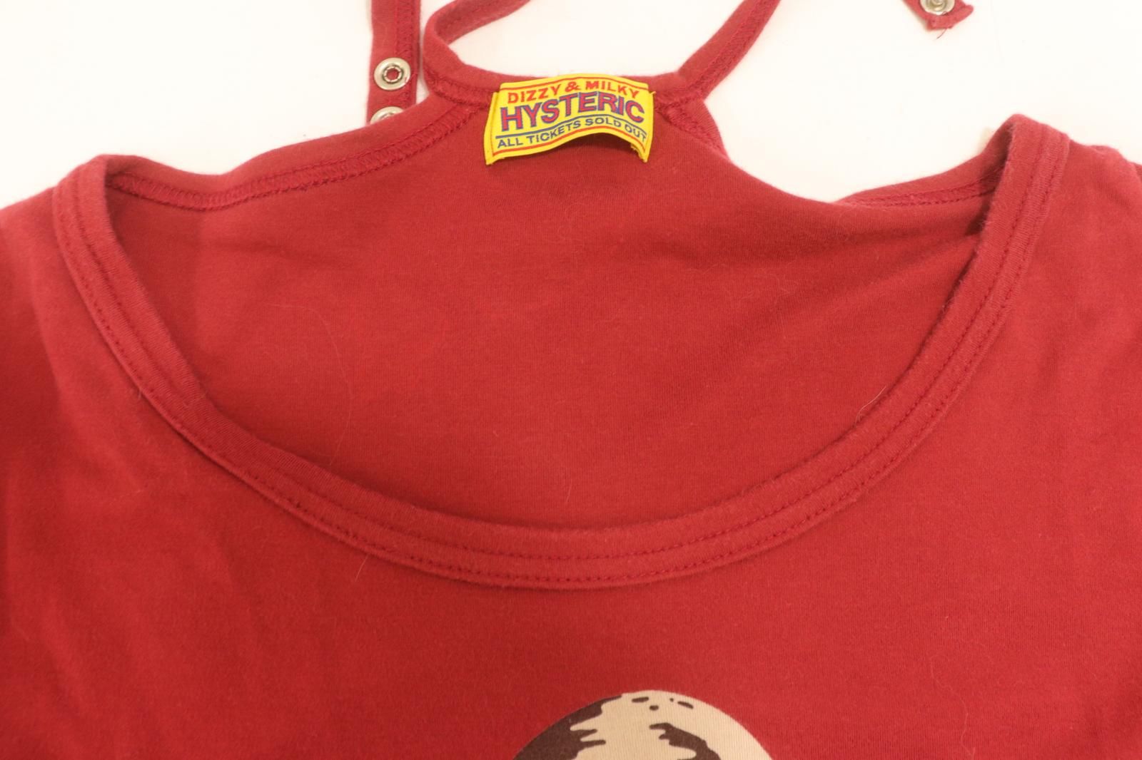 中古】 HYSTERIC GLAMOUR レディースロンT F MISS HYSTERIC チビT