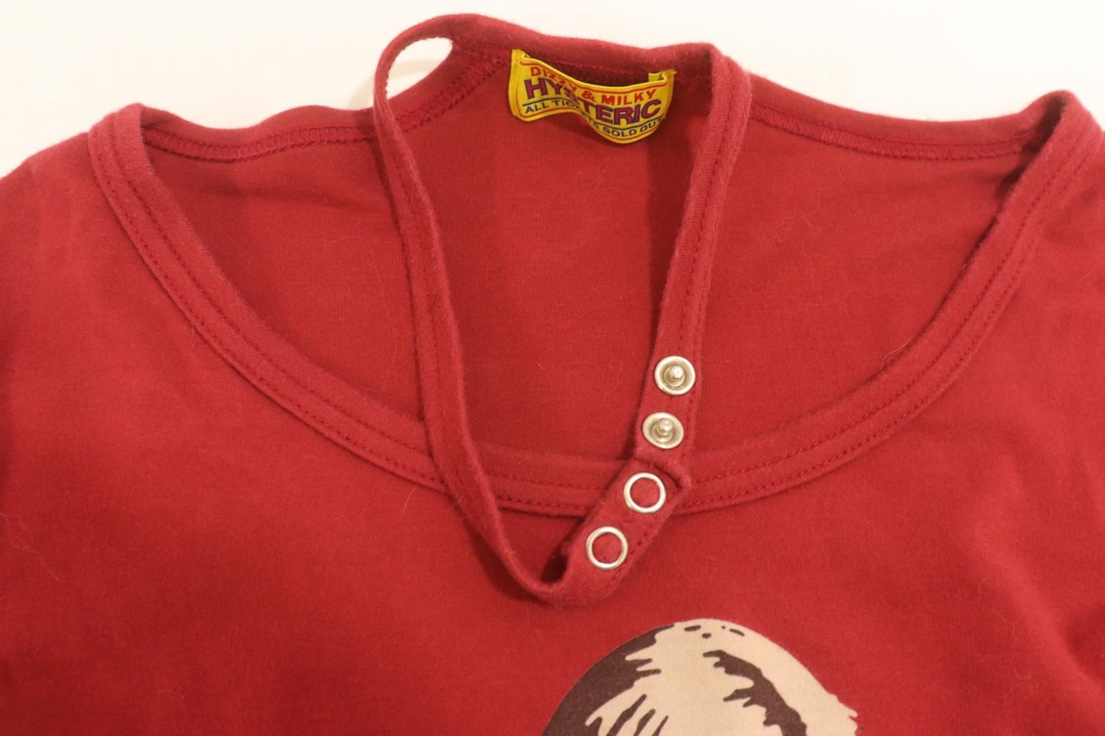 中古】 HYSTERIC GLAMOUR レディースロンT F MISS HYSTERIC チビT