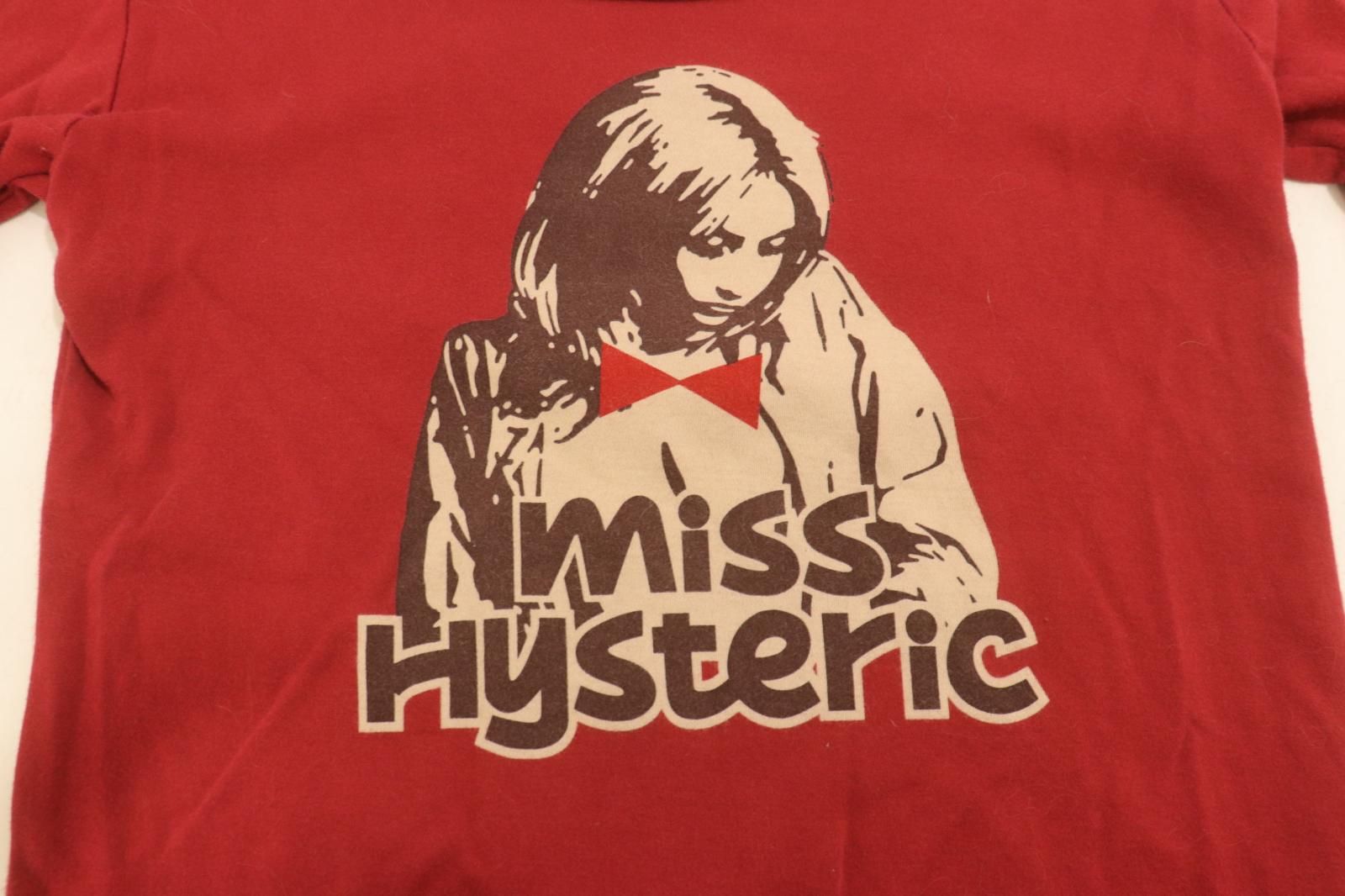 中古】 HYSTERIC GLAMOUR レディースロンT F MISS HYSTERIC チビT