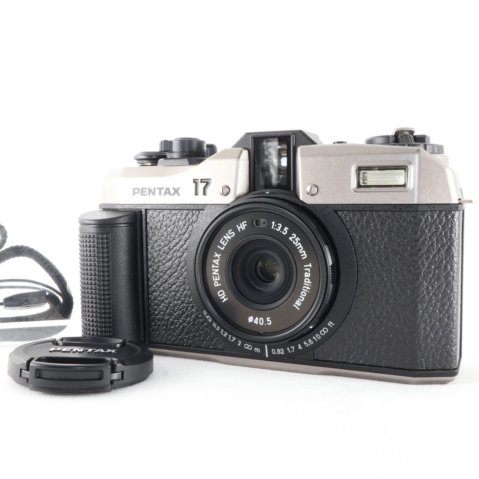【美品】ペンタックス PENTAX 17 フィルムカメラ ハーフサイズフォーマット 手巻き