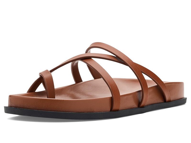カルバンクライン レディース シューズ サンダル Calvin Klein Helden Dark Naturaleather