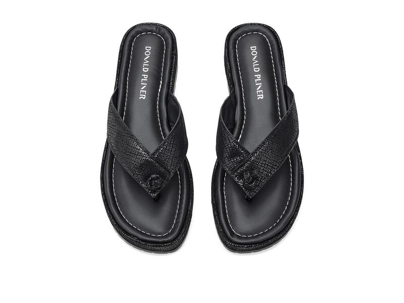 ドナルドプリネール レディース シューズ サンダル Donald Pliner Samiya Black ブラック