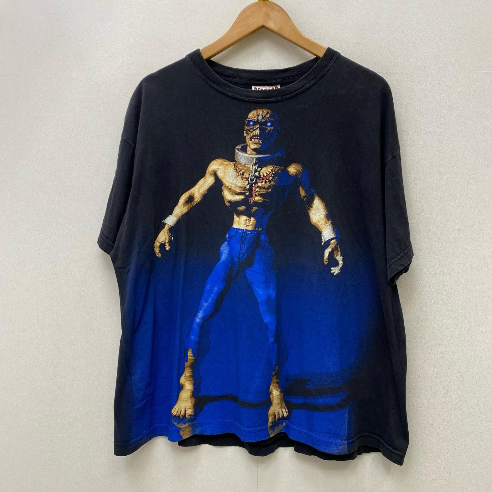 【加古川店】 中古 半袖Ｔシャツ IRON MAIDEN Ed Hunter TOUR TEE RED WOOD ブラック サイズ：XL 【101】