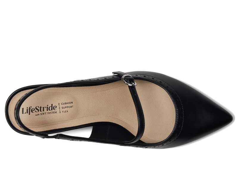 ライフストライド レディース シューズ ヒール Lifestride Marilyn Slingback Shoes Black ブラック