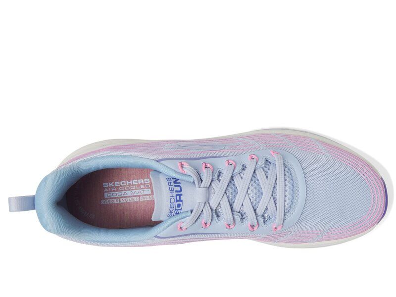スケッチャーズ レディース シューズ スニーカー SKECHERS Max Cushioning Elite 20 Light BluePink ブルー