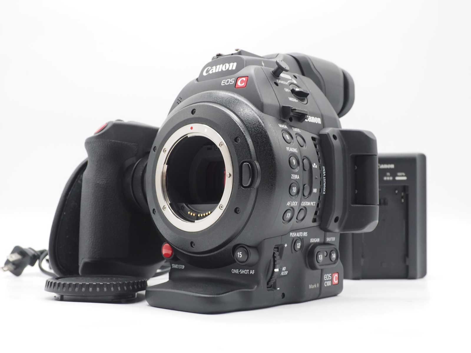 キャノン Canon EOS C100 Mark II Digital Cinema Camera Body 245 Hours [美品] #Z6378A